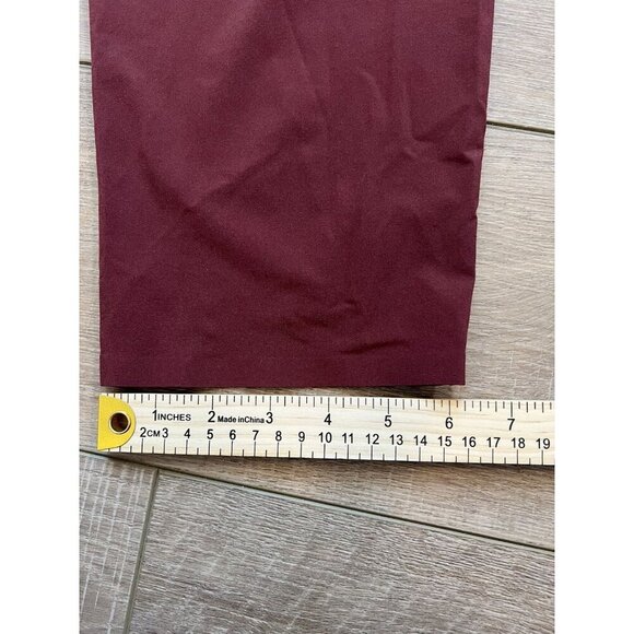 Athleta Skyline Pant II Paperbag Belted Trouser Sz 6 Cognac Brown Career Casual - Picture 9 of 12